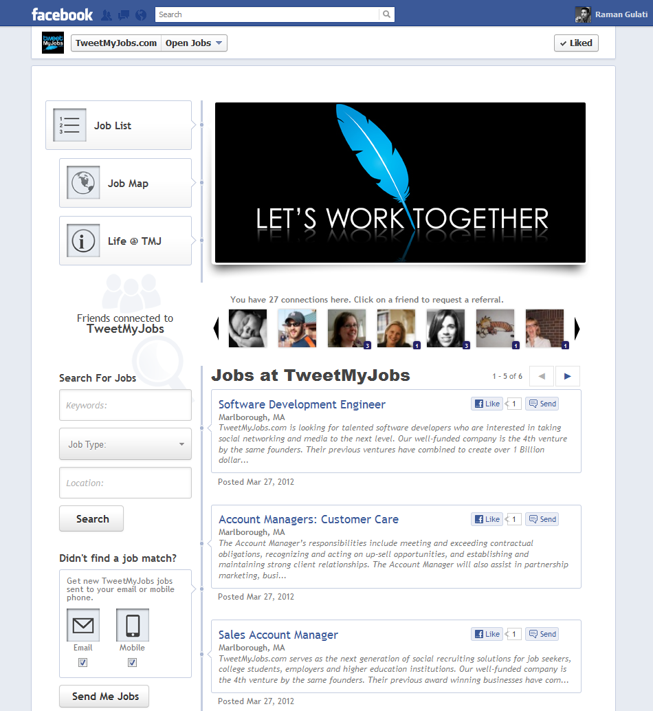 Facebook Career App Facebook Career App