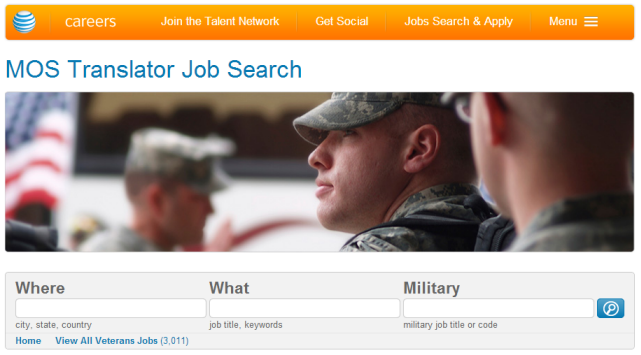 Mos Skills Translator – MOS / AFSC / Ratings) Code to Civilian ...