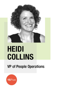 Heidi Collins, VP of People Operations, 15Five