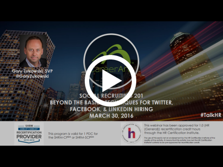 Social Recruiting 201 Webinar